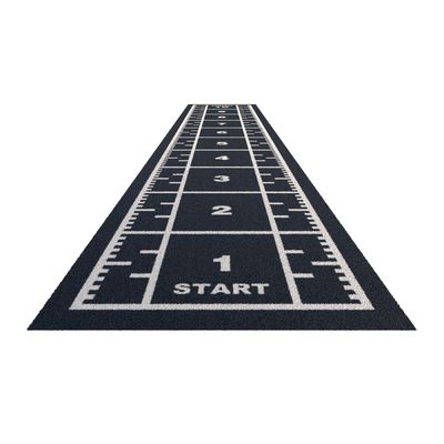 CE ve ISO Sertifikalı Kırmızı Yapay Çim Zeminleri Özel Spor Salonu Fitness Sled Çimleri