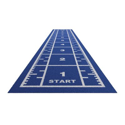 CE ve ISO Sertifikalı Kırmızı Yapay Çim Zeminleri Özel Spor Salonu Fitness Sled Çimleri