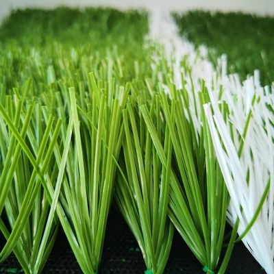 Monofilament PE Yüksek yoğunlukta açık hava futbol sahası çimleri 16/10cm dikiş hızı ile