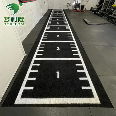 Dorelom Turf PE 3/16 inç ölçümlü fitness spor salonu eğitimi için kapalı yapay çim zemini