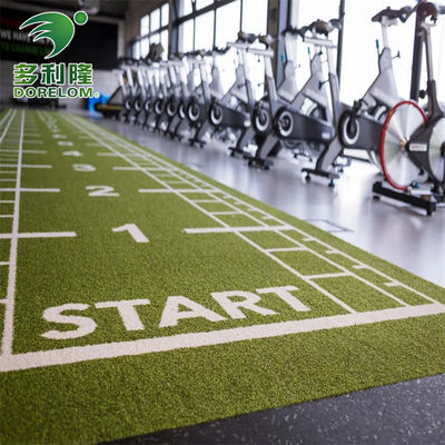 Dorelom Turf PE 3/16 inç ölçümlü fitness spor salonu eğitimi için kapalı yapay çim zemini
