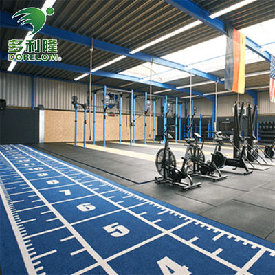 Dorelom Turf PE 3/16 inç ölçümlü fitness spor salonu eğitimi için kapalı yapay çim zemini