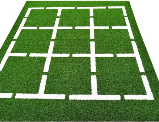 Yüksek yoğunluk 63000 dikiş/m2 Spor zemini ve kızak eğitimi için özel spor salonu çimleri