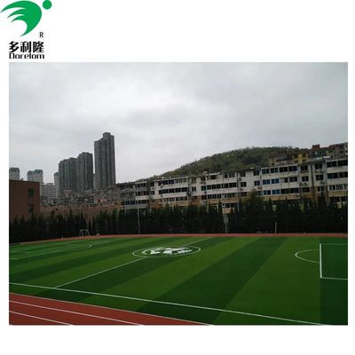 Sertifika ISO14001 Futbol sahası için 40mm/50mm/60mm yapay çim en iyi seçenek