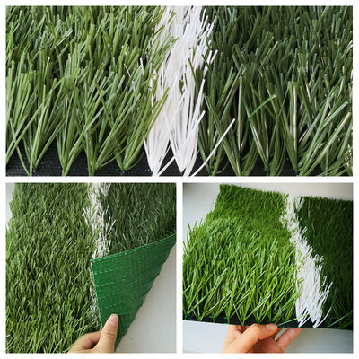 Sertifika ISO14001 Futbol sahası için 40mm/50mm/60mm yapay çim en iyi seçenek