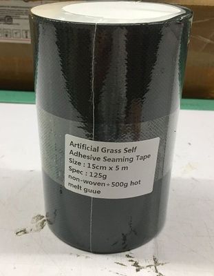Yapay çim için dokunmamış kendi kendine yapışkan dikiş bantı 15cm/30cm Genişlik
