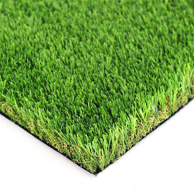 PE PP Futbol Çimleri için yapay çim 3m Geniş 4G 25x25 4mx25m 6x4 15mm Dtex