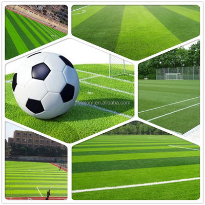 Futbol için sentetik çim kurmak kolay yapay çim