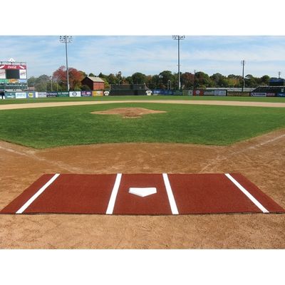 Beyzbol Batting Mat İçeride Dışarıda Eğitim için 15mm Yığın Yüksekliği 3/16 Inch Ölçüsü