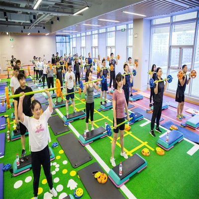 Fitness Gym Sanal Çim Spor Yerleri Futbol Çimleri için Dorelom Non Infill