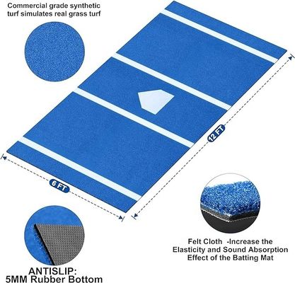 PE Monofilament PP kıvırcık lif Batting Mat Düzenleme İçeride Dışarıda Çim Boyutu