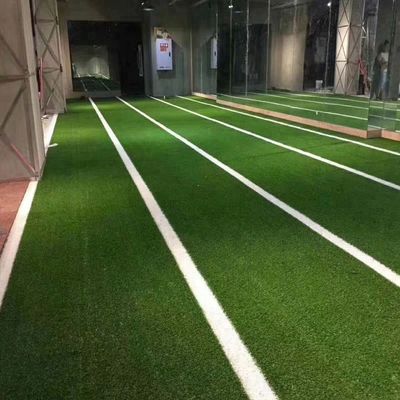 EN14904 Sertifikalı İç Yapı Fitness Sanal Çim Spor Yerleri yoğunluğu 52500