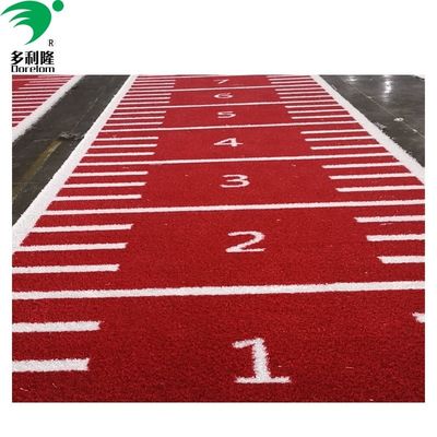 4m*25m Mavi Yeşil Siyah Kırmızı UV Direncili Spor Salonu Zemini Yapay Çim Çimleri Sled Barbell için