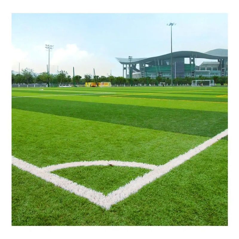 Futbol ve futbol sahası için dayanıklı 5/8 inçlik yapay çim çim halısı