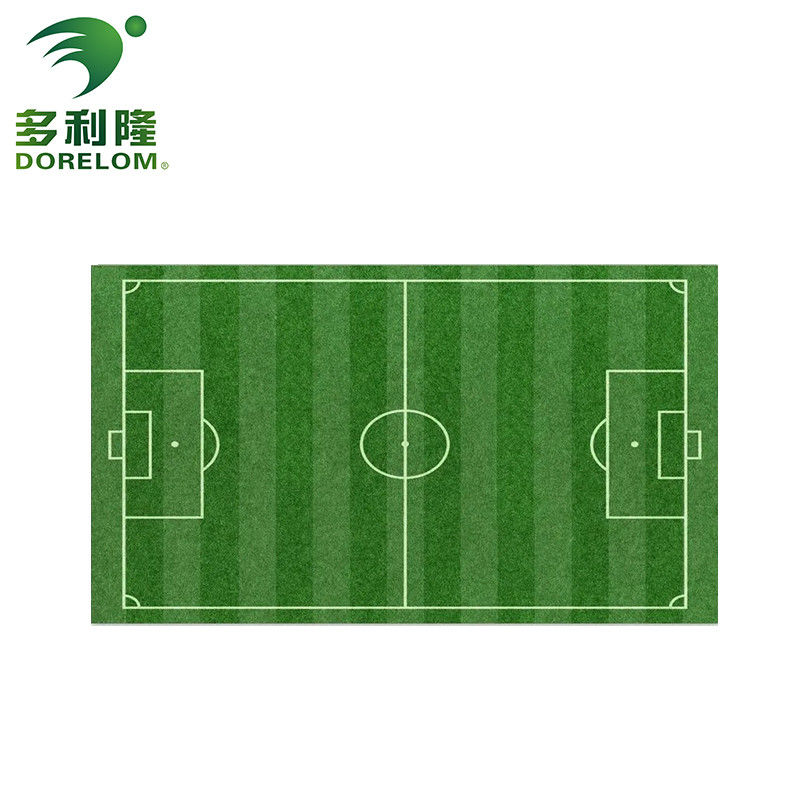 Monofilament PE Yüksek yoğunlukta açık hava futbol sahası çimleri 16/10cm dikiş hızı ile
