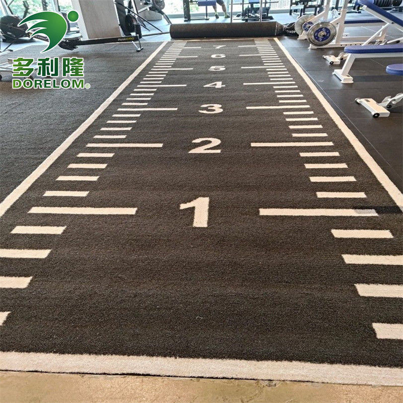 Dorelom Turf PE 3/16 inç ölçümlü fitness spor salonu eğitimi için kapalı yapay çim zemini