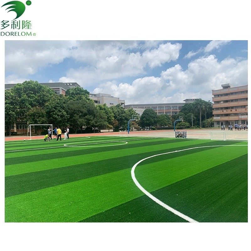 Sarı Yeşil Kırmızı Yapay Çim Çimleri Futbol Bahçesi ve Spor Zeminleri için