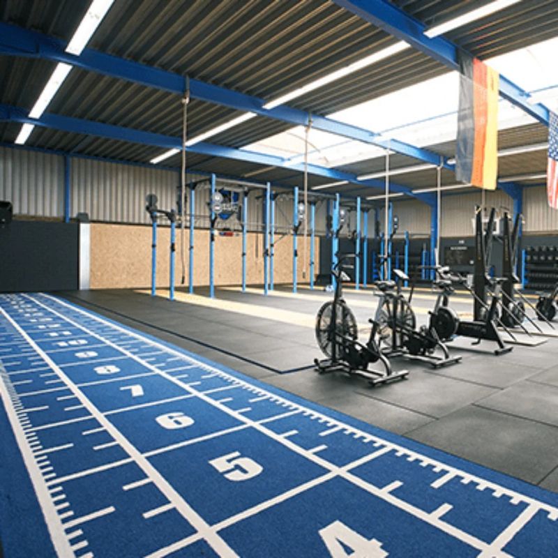 CE ISO9001 ISO14001 Sertifikalı Dorelom Eğitim Fitness Zeminleri için Atletizm Çim Yatakları