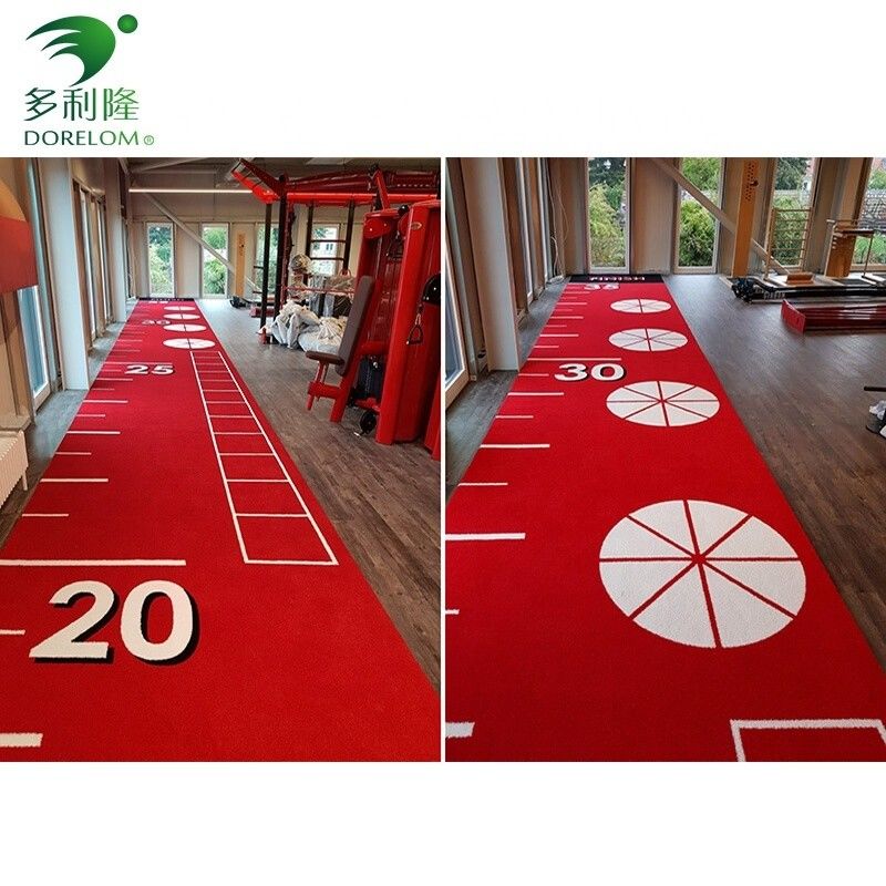 3/16&quot; Boyutlu Sanal Çim Spor Salonu Fitness Zemini Yeşil Kırmızı Siyah Mavi Beyaz Pembe